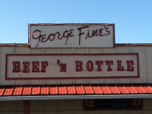George Fine's Beef 'N Bottle on South Blvd.