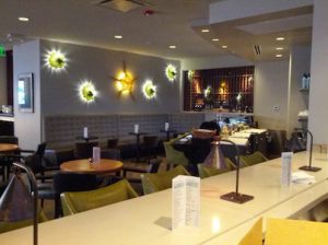 New bar at Upstream seafood restaurant in South Park
